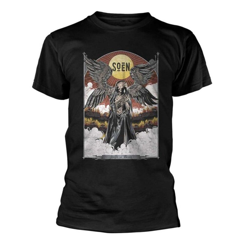 Soen Unisex Adult Angel Of Death T-Shirt / Black